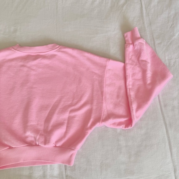 Pink Crop Crewneck - alo - Picture 11 of 15